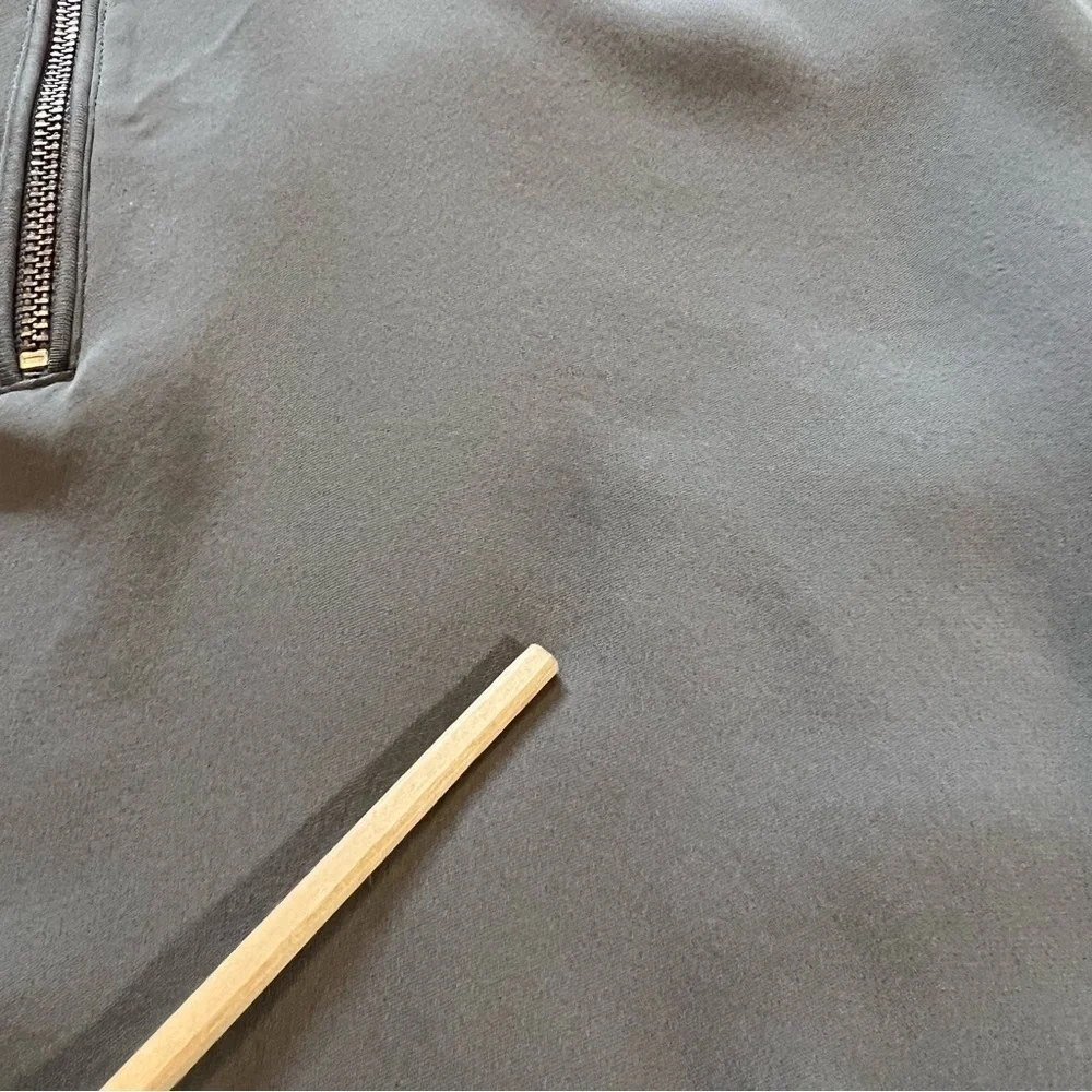 The Kooples Sport Silk Sleeveless Half Zip Front Women’s top Blue - Picture 14 of 15